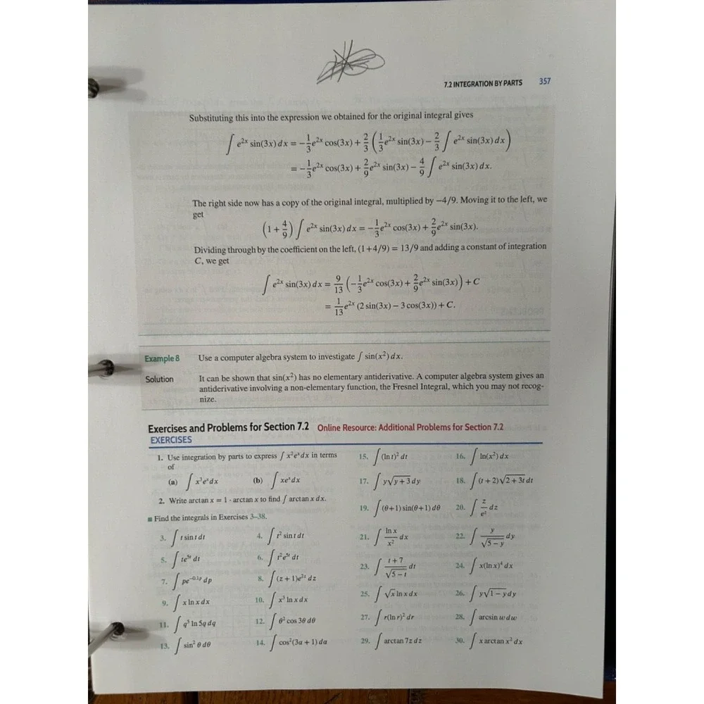 Calculus- Single Variable, 7th Edition, Wiley w/binder READ